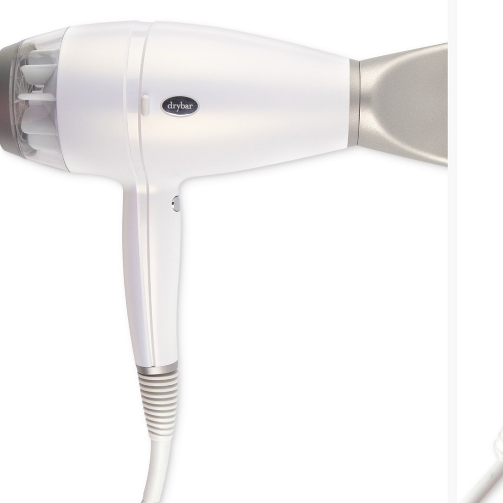 Drybar White and Silver Hair Dryer